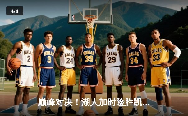 巅峰对决！湖人加时险胜凯尔特人，詹姆斯40+三双主宰北岸花园 - 4